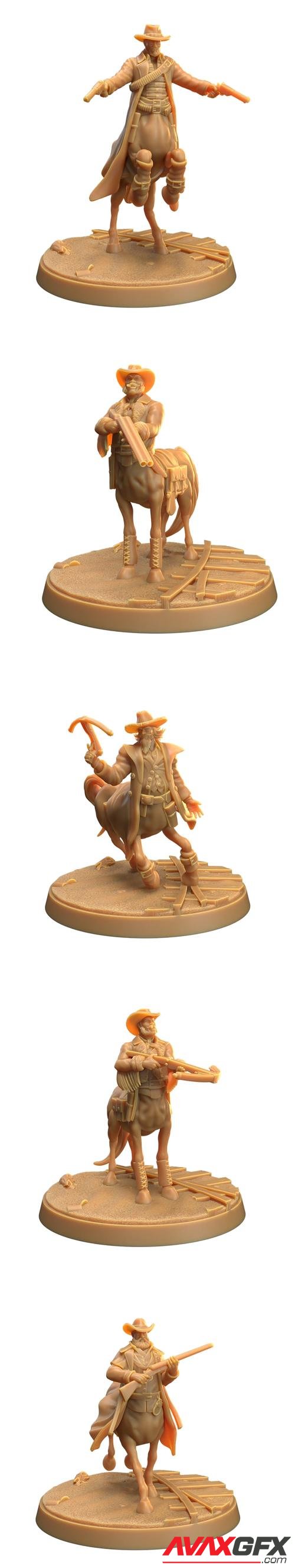 The Gunslinger Lodge - Centaur Cowboys – 3D Print