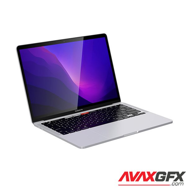 MacBook Pro 13-inch 2022 by Apple 3D Model