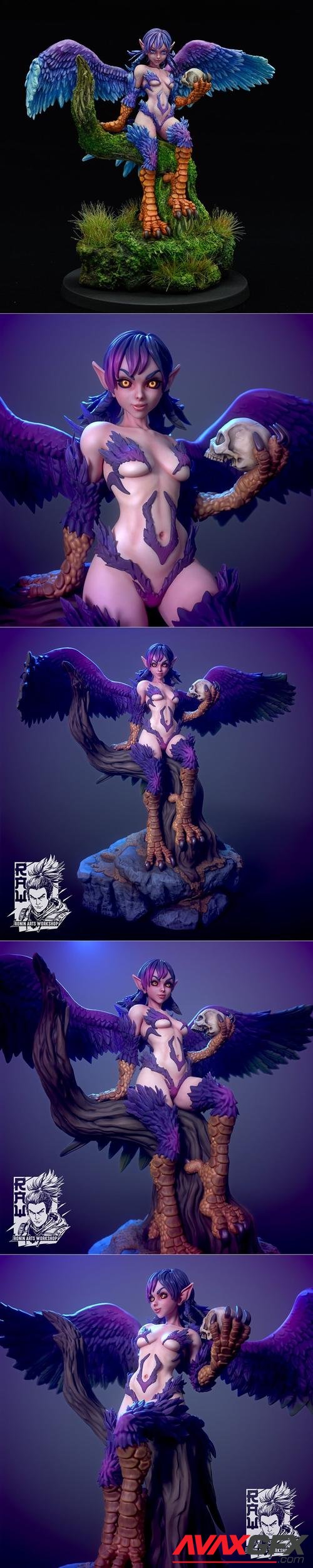 RAW - vivi the harpy – 3D Print