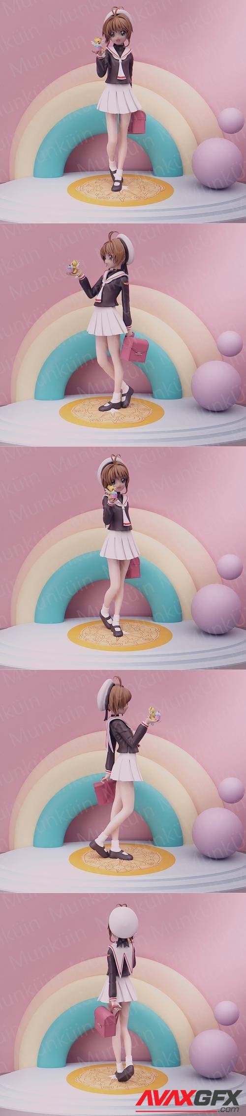 Sakura Cardcaptors FAN Art School – 3D Print