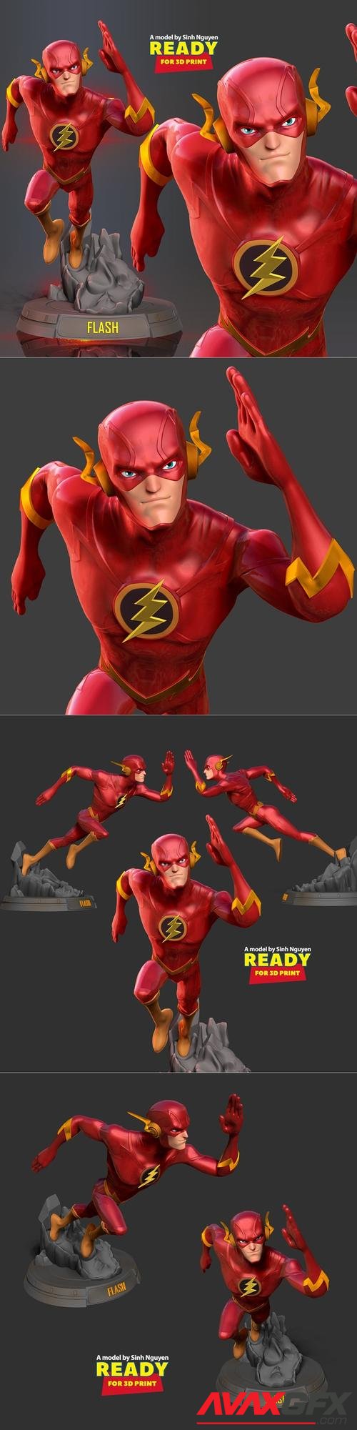 Flash stylized – 3D Print