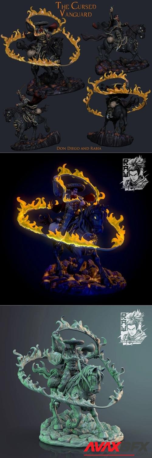 Ronin Arts Workshop - Horseman Diego – 3D Print