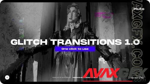 Videohive - Glitch Transitions 42879978