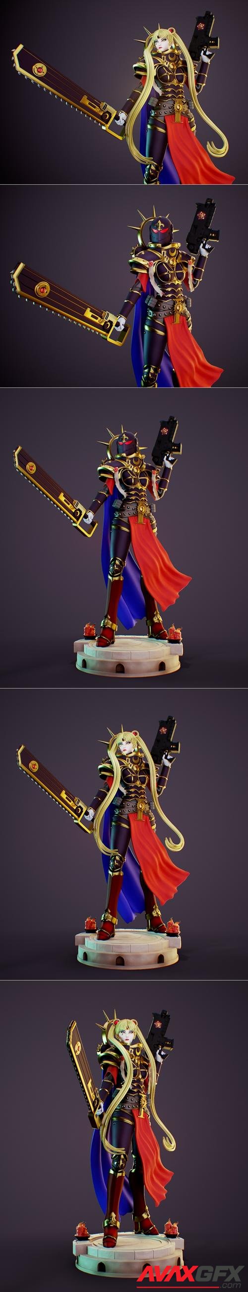 Sailor Moon Sister of Battle – 3D Print