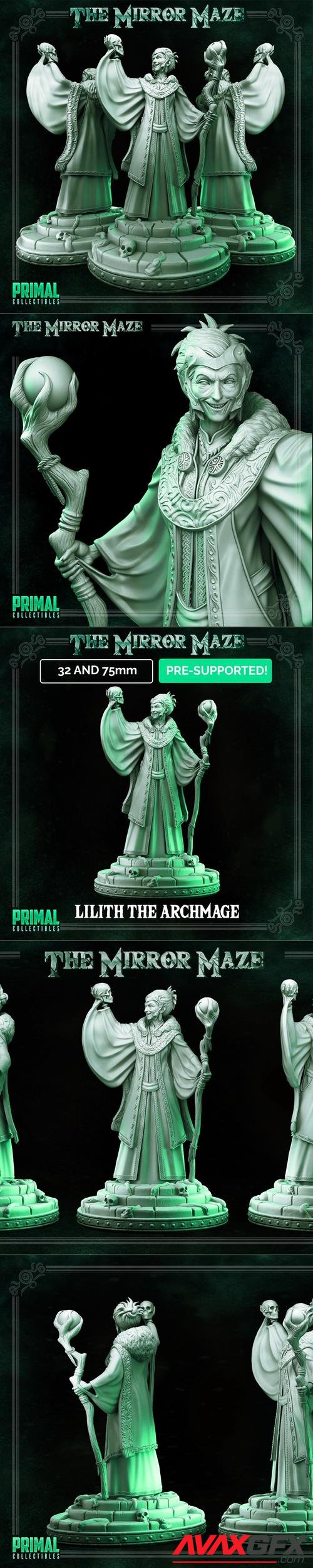 Primal Collectibles - Lilith Archmage – 3D Print