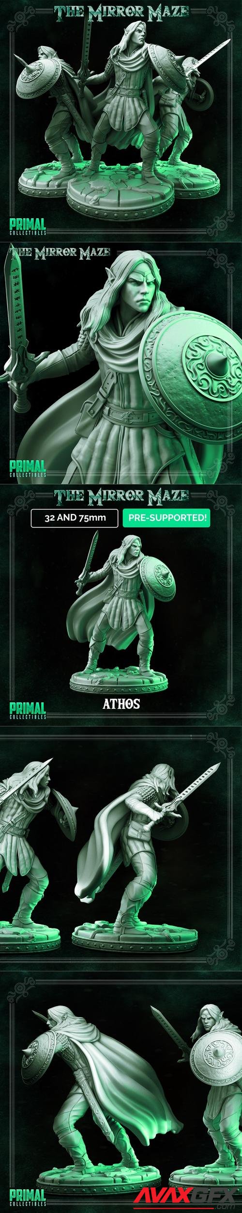 Primal Collectibles - Athos Elf Hero – 3D Print