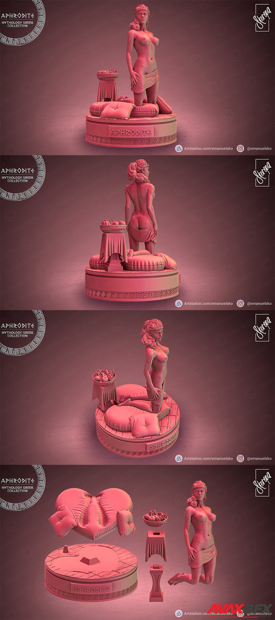 Aphrodite - Skorepa - 3D Print