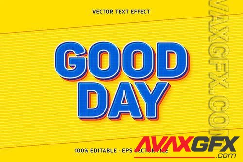 Have a nice day Vector text effect