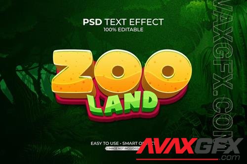 Zoo Text Effect Psd