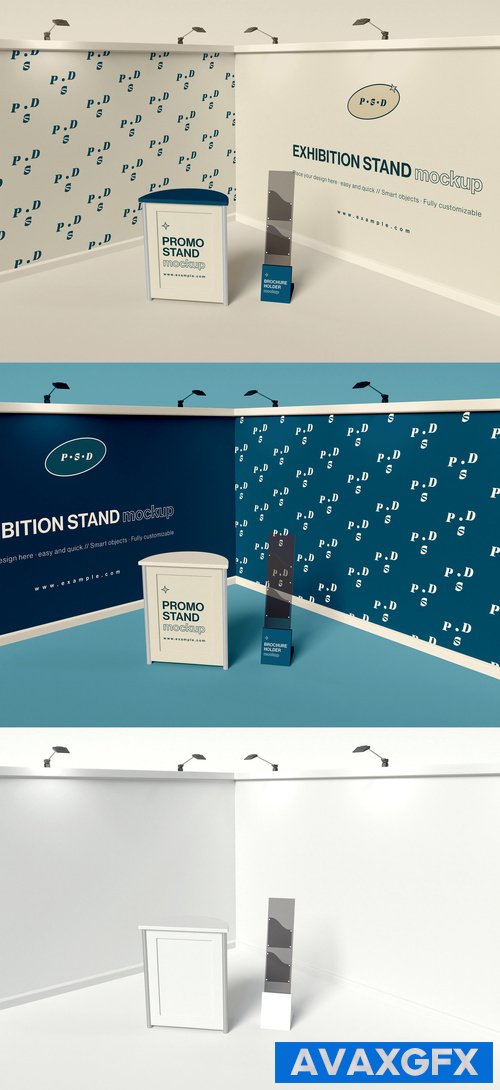 Adobestock - Exhibition Booth Mockup 465124356