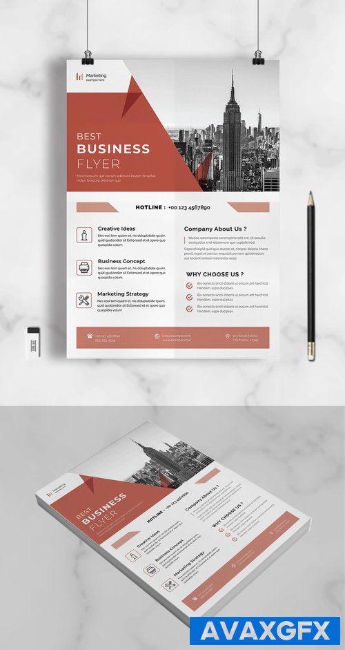 Adobestock - Best Business Flyer 524535116