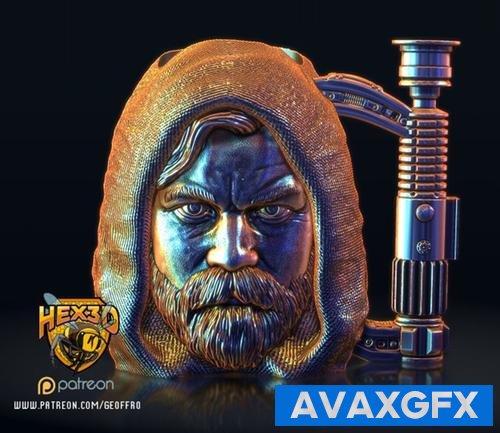 Hex3D - Obi Wan Mug V2 – 3D Print