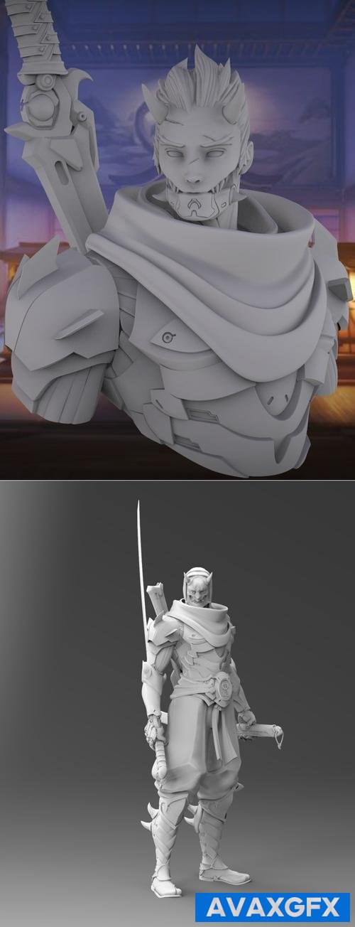 Oni Genji – 3D Print