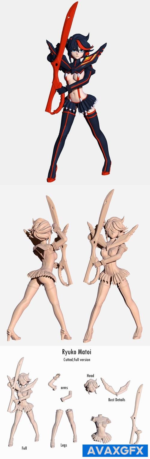 Ryuko Matoi – 3D Print