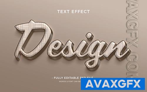 Design psd 3d text effect