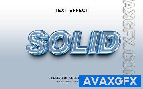 PSD metal liquid text effect