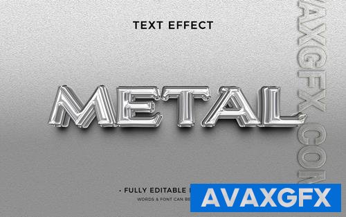 PSD metal liquid text effect vol 3