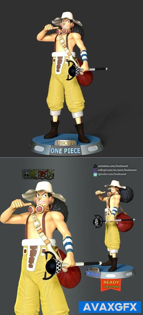 Usopp - One Piece – 3D Print