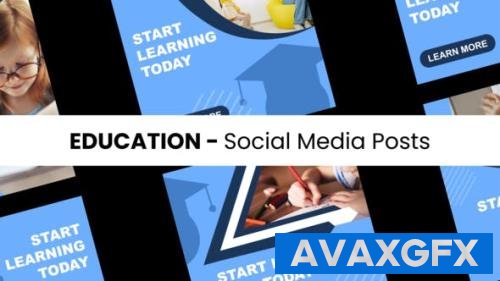 Videohive - Education - Social Media Posts 43219959