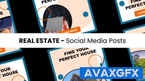 Videohive - Real Estate - Social Media Posts 43218957