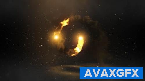Videohive - Fire Explosion Logo reveal 37768556