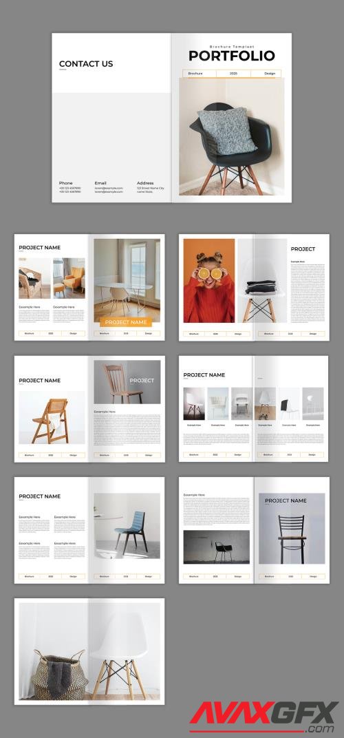 Adobestock - Portfolio Brochure Template 532565027