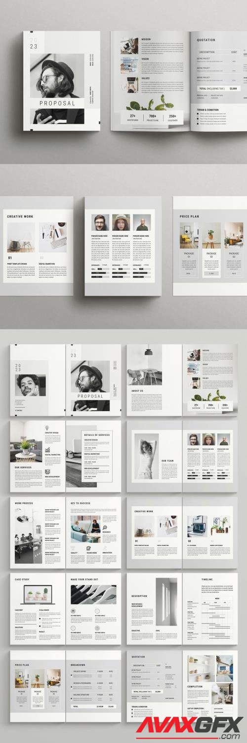 Adobestock - Business Proposal Layout 532565004