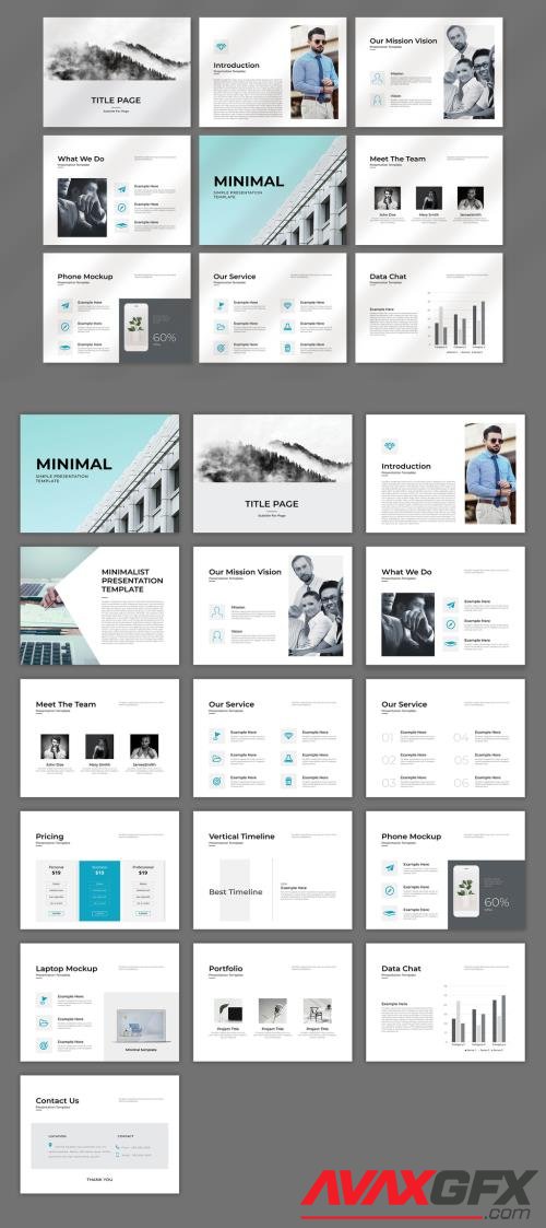 Adobestock - Minimal Landscape Brochure 532560766