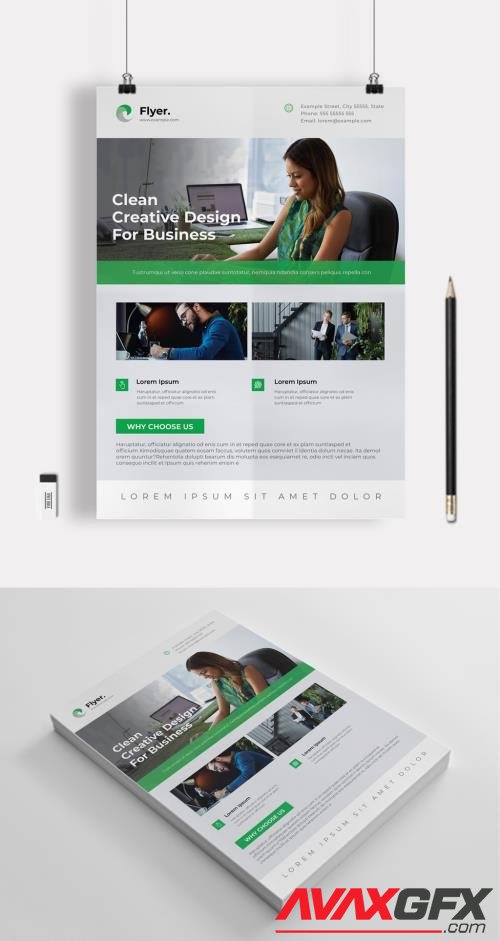 Adobestock - Business Flyer 532560764