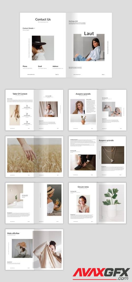 Adobestock - Brochure Layout 532560763