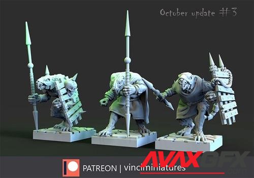 Legion Rats – 3D Print