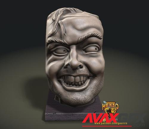 Hex3D - Heres Johnny – 3D Print