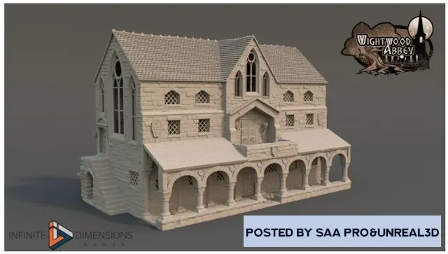 Abbey Scriptorium (3D-printing)