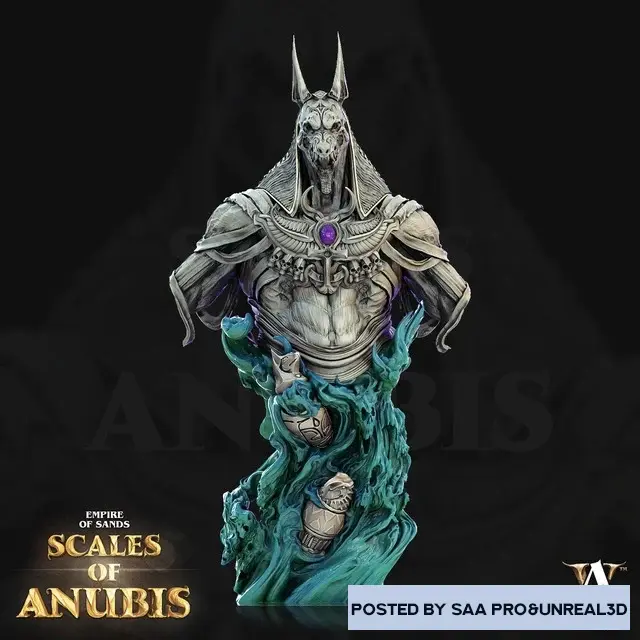 Anubis – Bust (3D-Printing)