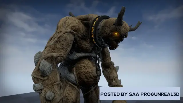 Unreal Engine Characters Heroic Fantasy Bosses: Earth Titan v4.27