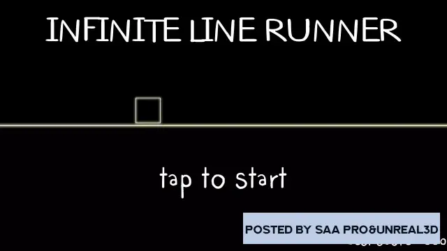 Unity Templates Infinite 2d line runner - avoid triangle obstacles - ready for release v1.0