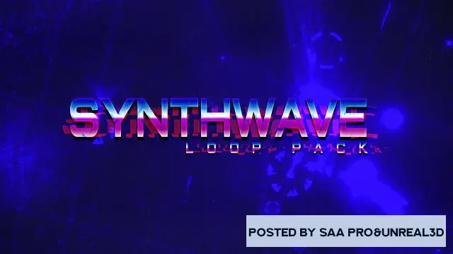 Unreal Engine Sound / Music SynthWave Loop Pack (UE) v4.17-4.27, 5.0-5.1