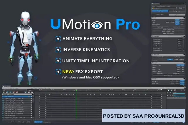 Unity Tools UMotion Pro - Animation Editor v1.29p01