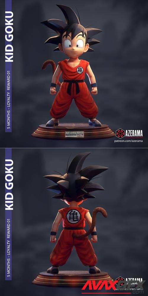 Goku (Loyalty reward) - Azerama – 3D Print