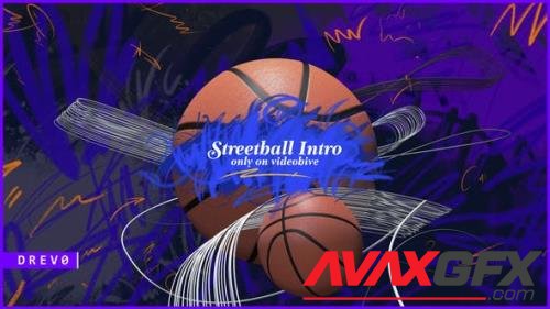 Videohive - Streetball Intro/ NBA/ Basketball Night/ Sport Promo/ Graffiti/ Street/ Broadcast Design/ Game/ Ball 39362548