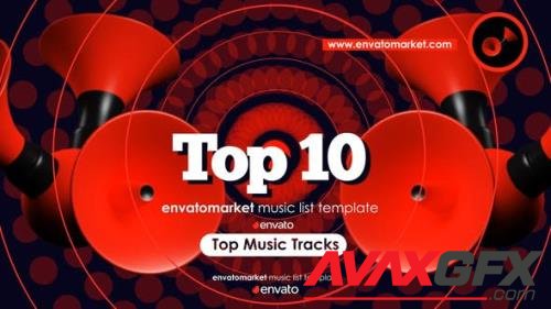 Videohive - Music Top 10 43216192