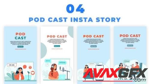 Videohive - Pod Cast on Air Instagram Story 38986343