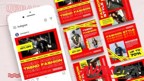 Videohive - Fashion Urban Instagram Post Template 42639184