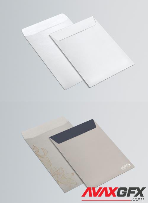 Adobestock - Editable Envelope Mockup Set 457577458