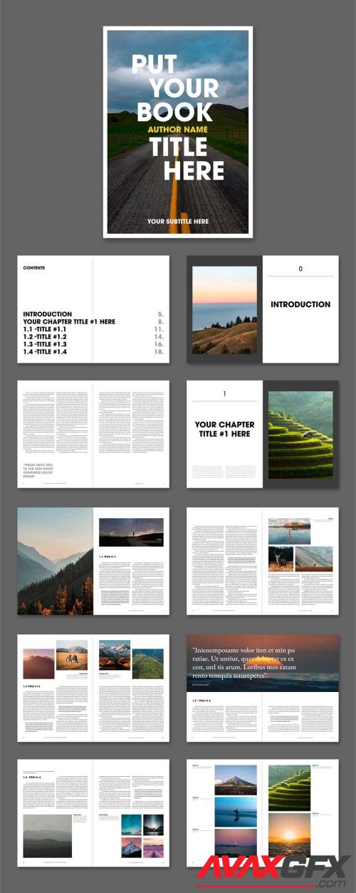 Adobestock - Book Layout 532557864