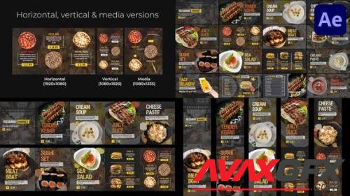 Videohive - Restaurant Market (Social Media) | After Effects 43252955