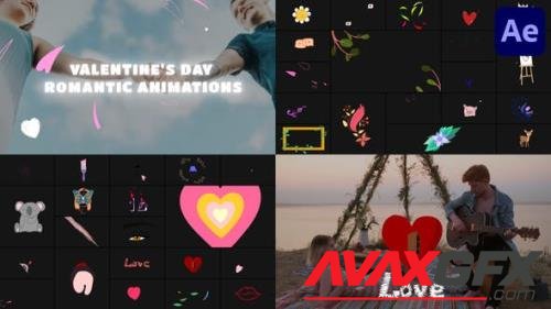 Valentine's Day Romantic Animations for After Effects 43215501