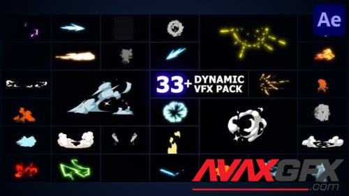 Videohive - Dynamic Mega VFX Pack | After Effects 43234501
