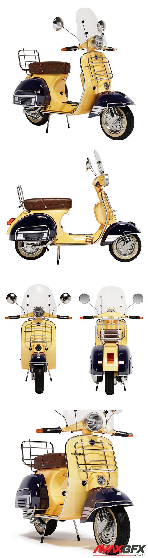 Vespa 5 3D Model