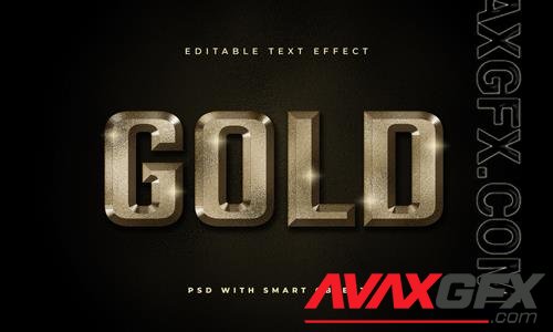 PSD luxury gold text effect